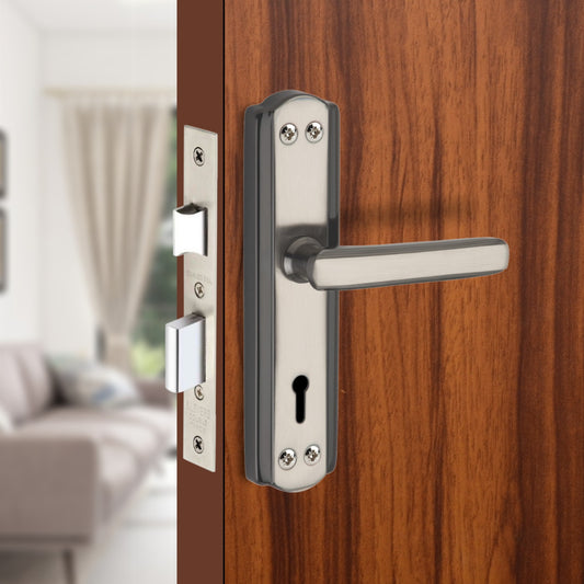 Steel Mortise Handle Lock Set with | 3 Keys