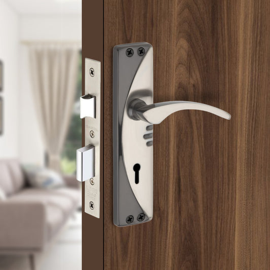 Steel Mortise Handle Lock Set with | 3 Keys