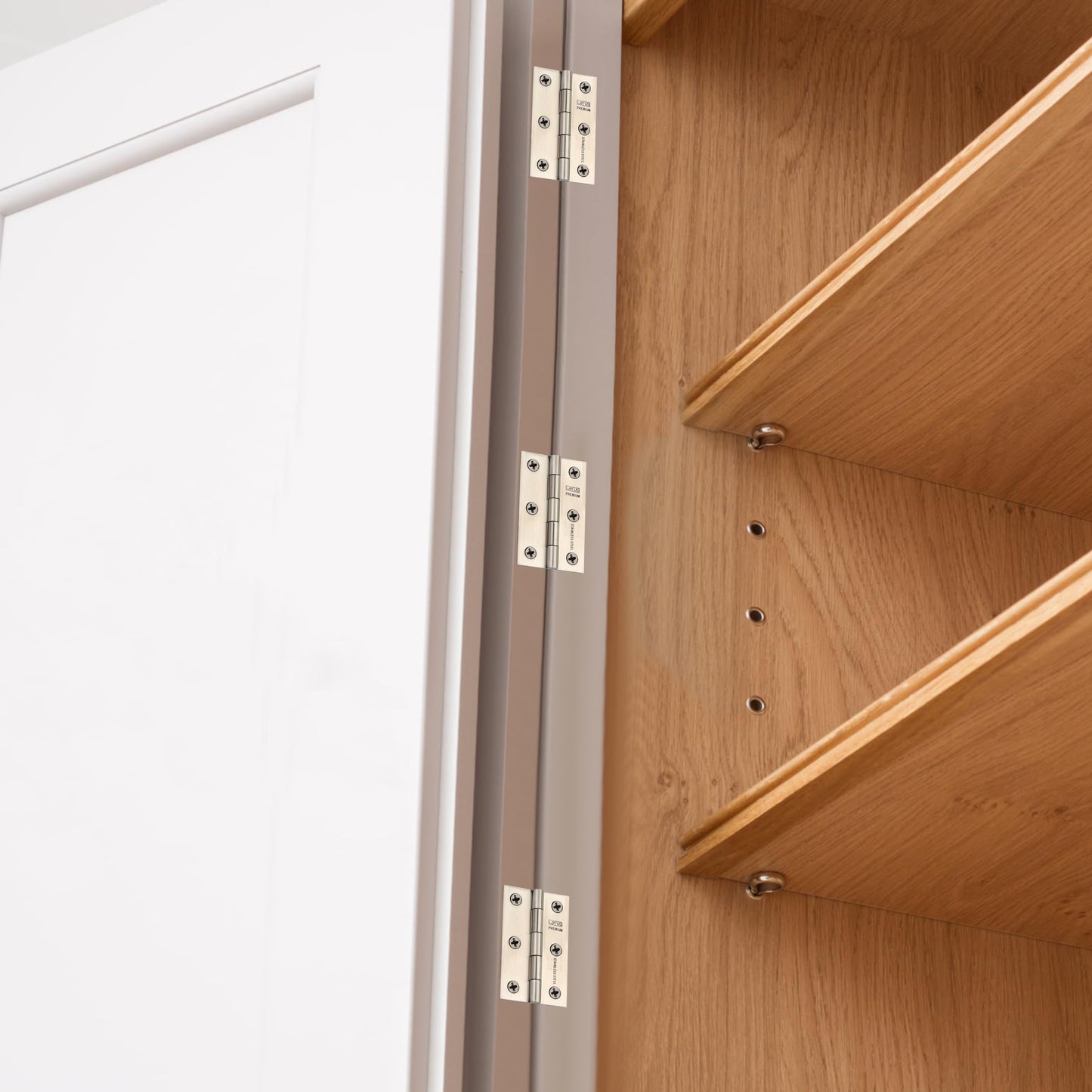 Stainless Steel Premium Hinges | 3×16 | Pack of 40 Pcs.