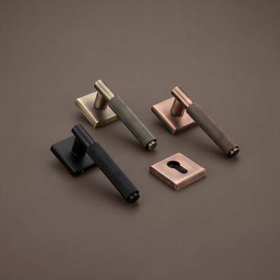 Stainless Steel Rosette Handles