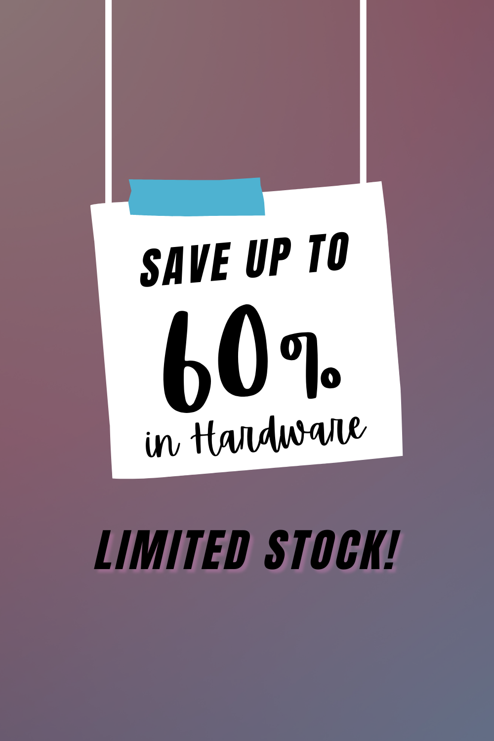 YEAR END SALE.! Save Up to 60%