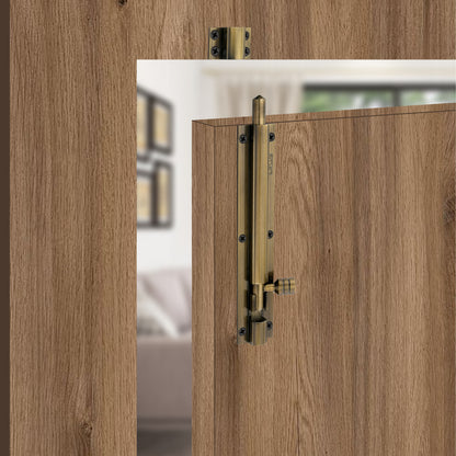 Heavy-Duty Tower Bolt with Smooth Slide Action (8 inch)