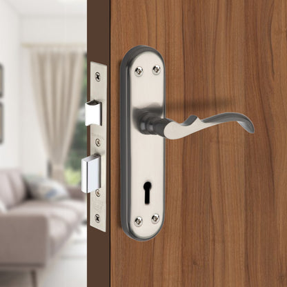 Steel Mortise Handle Lock Set with | 3 Keys