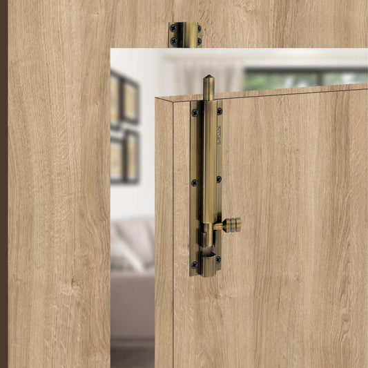 Heavy-Duty Tower Bolt with Smooth Slide Action (6 inch)