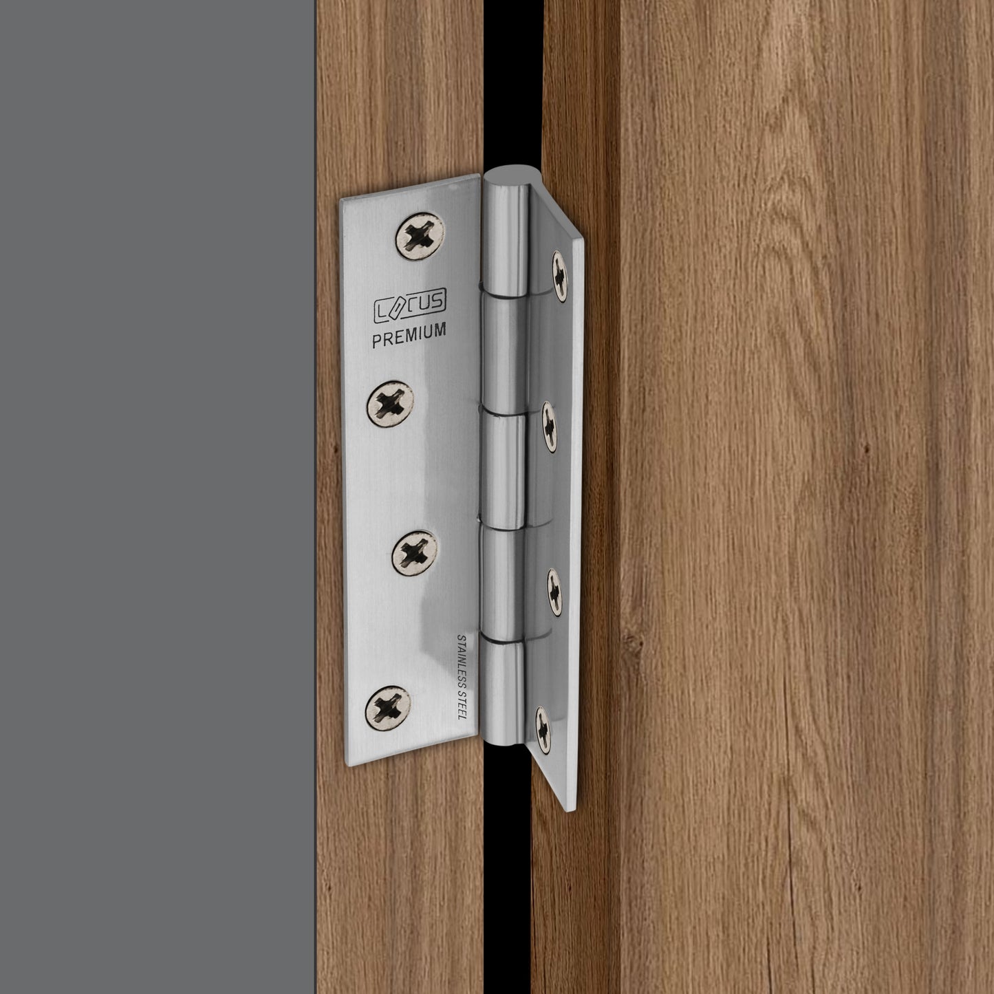 Stainless Steel Premium Hinges | 5×12 | Pack of 12 Pcs.