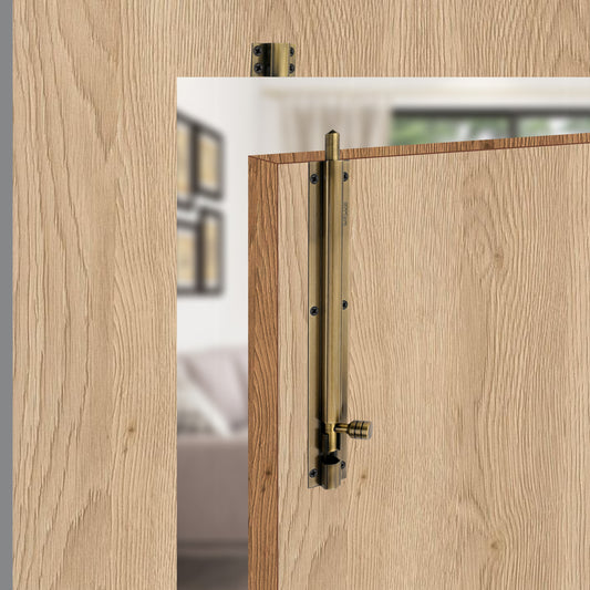 Heavy-Duty Tower Bolt with Smooth Slide Action (10 inch)