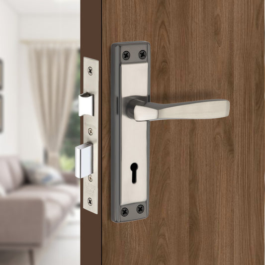 Steel Mortise Handle Lock Set with | 3 Keys