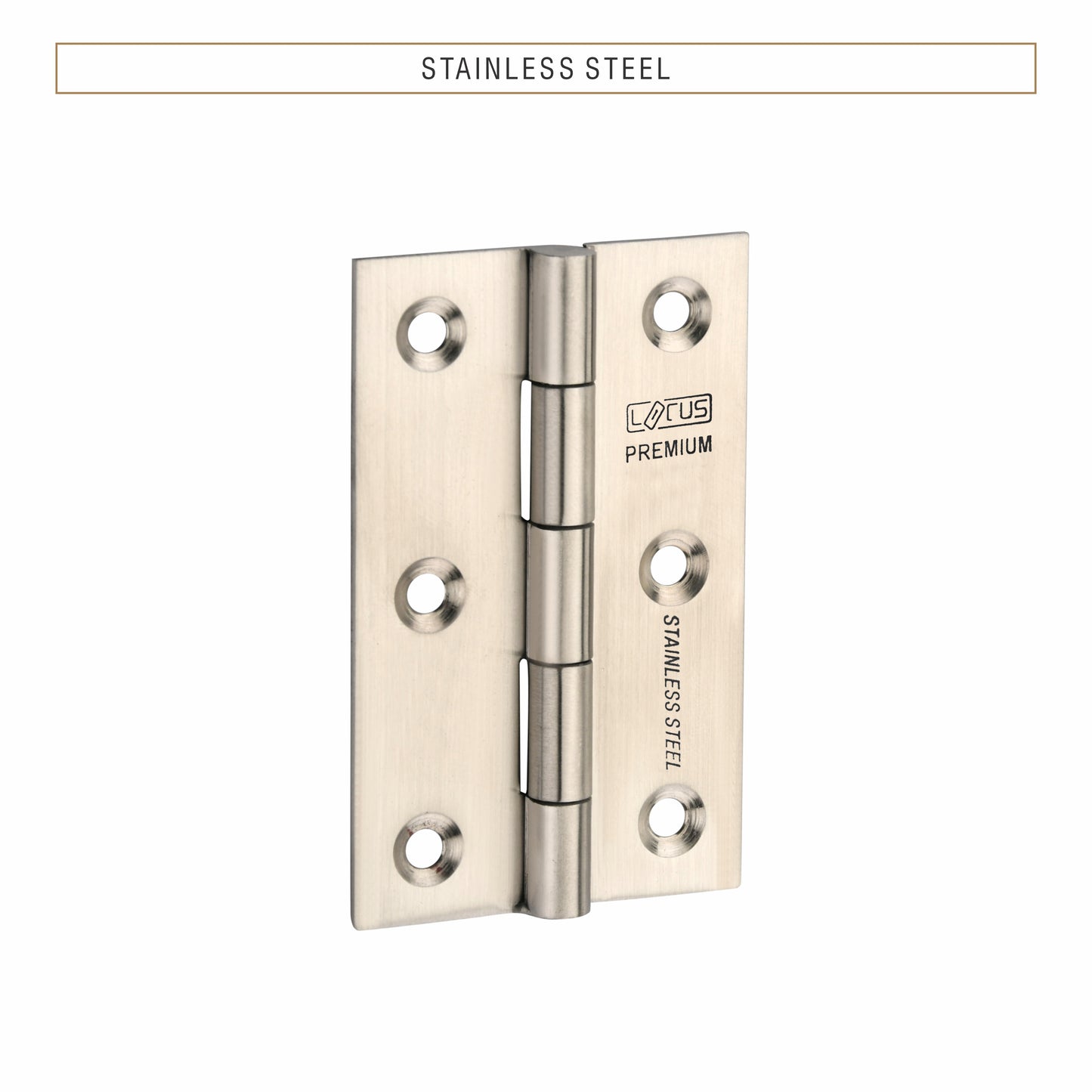 Stainless Steel Premium Hinges | 3×16 | Pack of 40 Pcs.