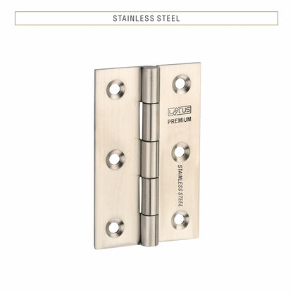 Stainless Steel Premium Hinges | 3×16 | Pack of 40 Pcs.