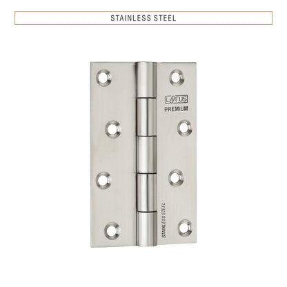 Stainless Steel Premium Hinges | 5×12 | Pack of 12 Pcs.
