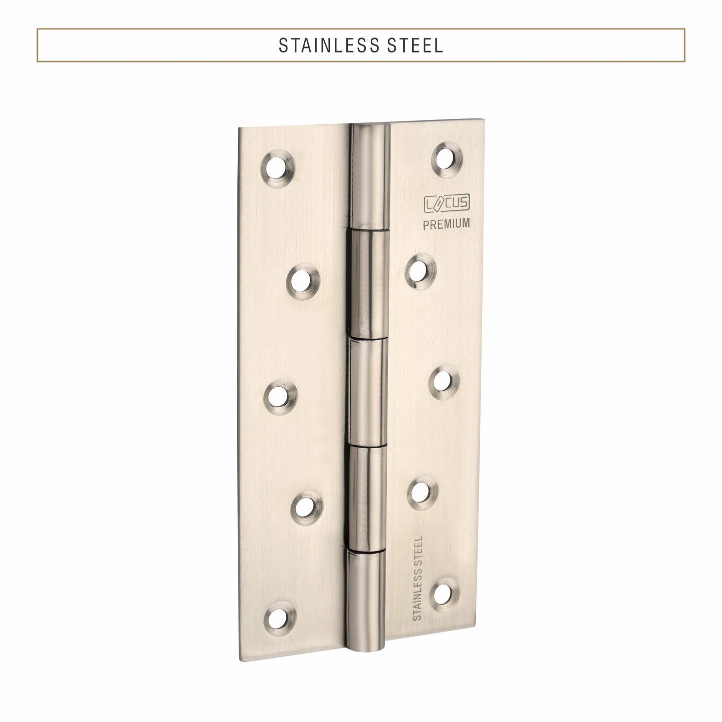 Stainless Steel Premium Hinges | 6×12 | Pack of 9 Pcs.