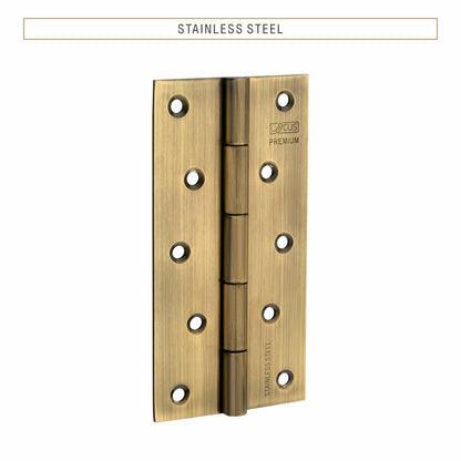 Stainless Steel Premium Hinges | 6×12 | Pack of 9 Pcs.