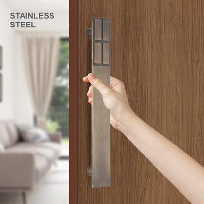 Stainless Steel Designer Pull Handle | 300mm Length | Antique Brass Finish