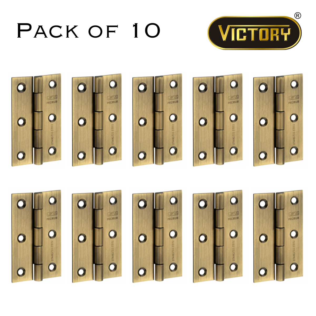 Stainless Steel Premium Hinges | 3×16 |