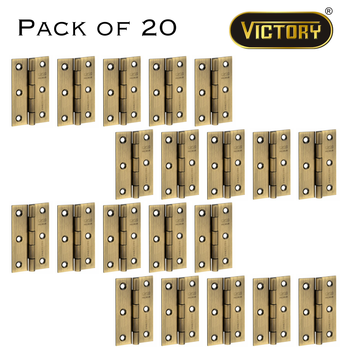 Stainless Steel Premium Hinges | 3×16 |