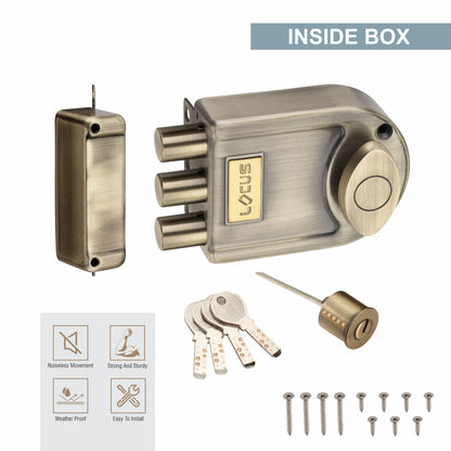 Tribolt | One Side Knob | Antique Finish