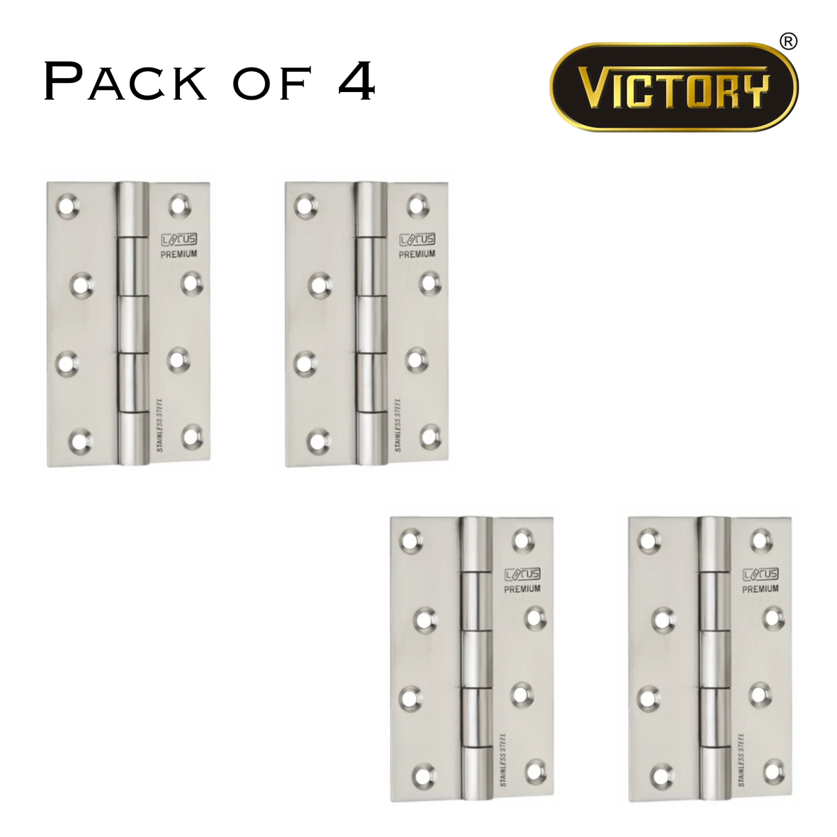 Stainless Steel Premium Hinges | 4×14 |