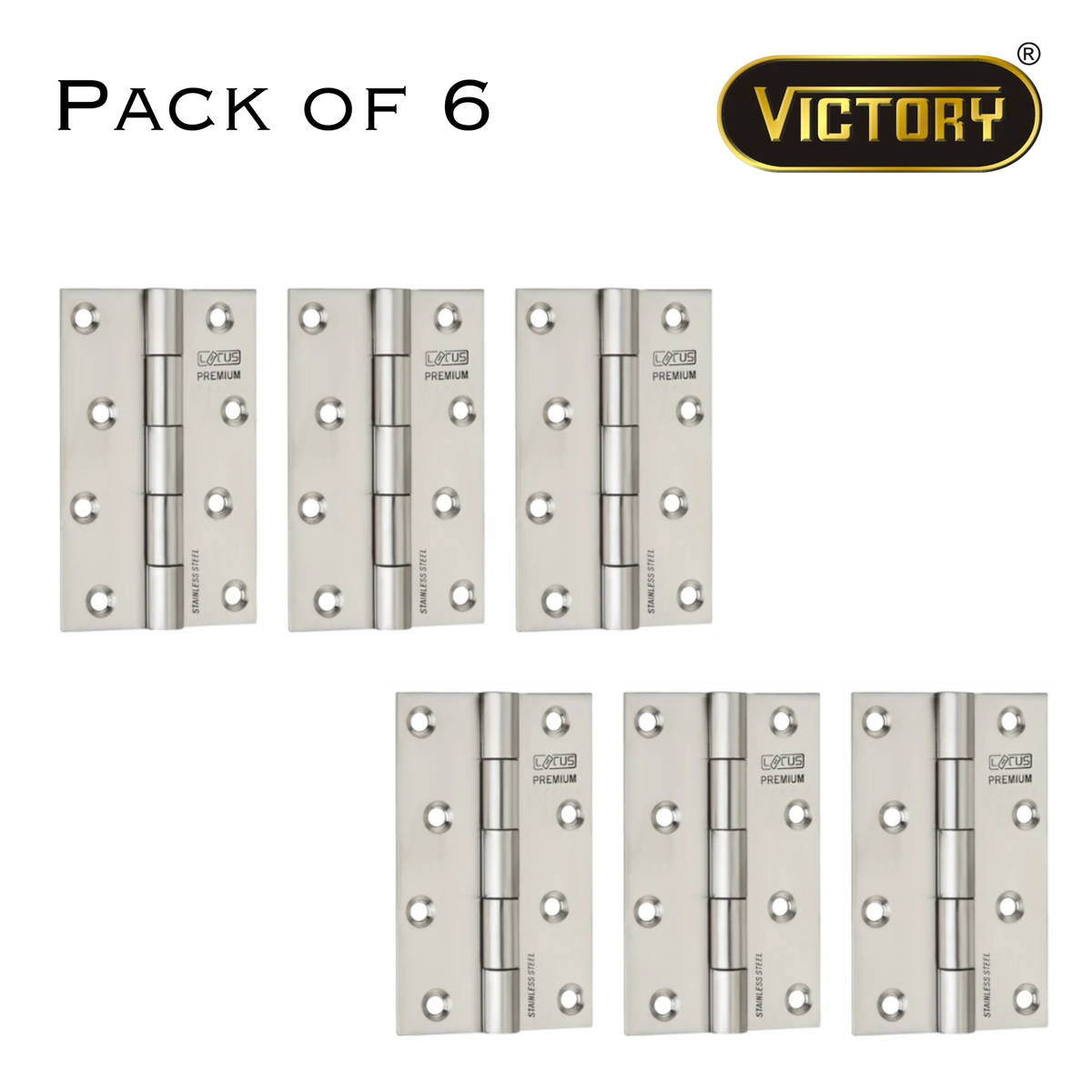 Stainless Steel Premium Hinges | 4×14 |