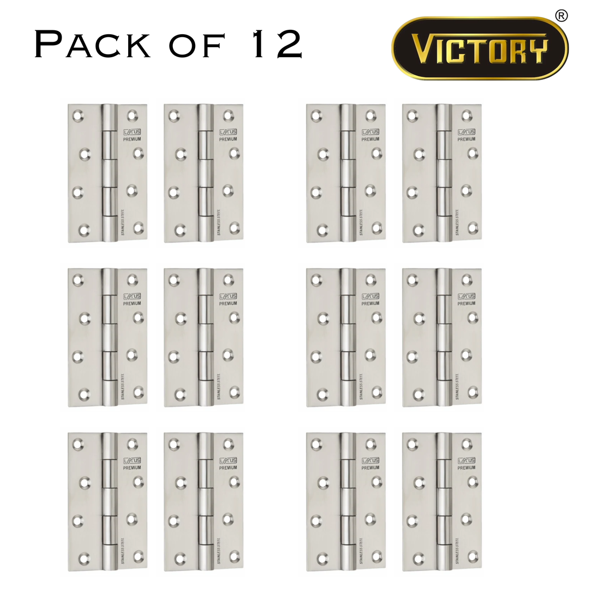 Stainless Steel Premium Hinges | 5×12 |