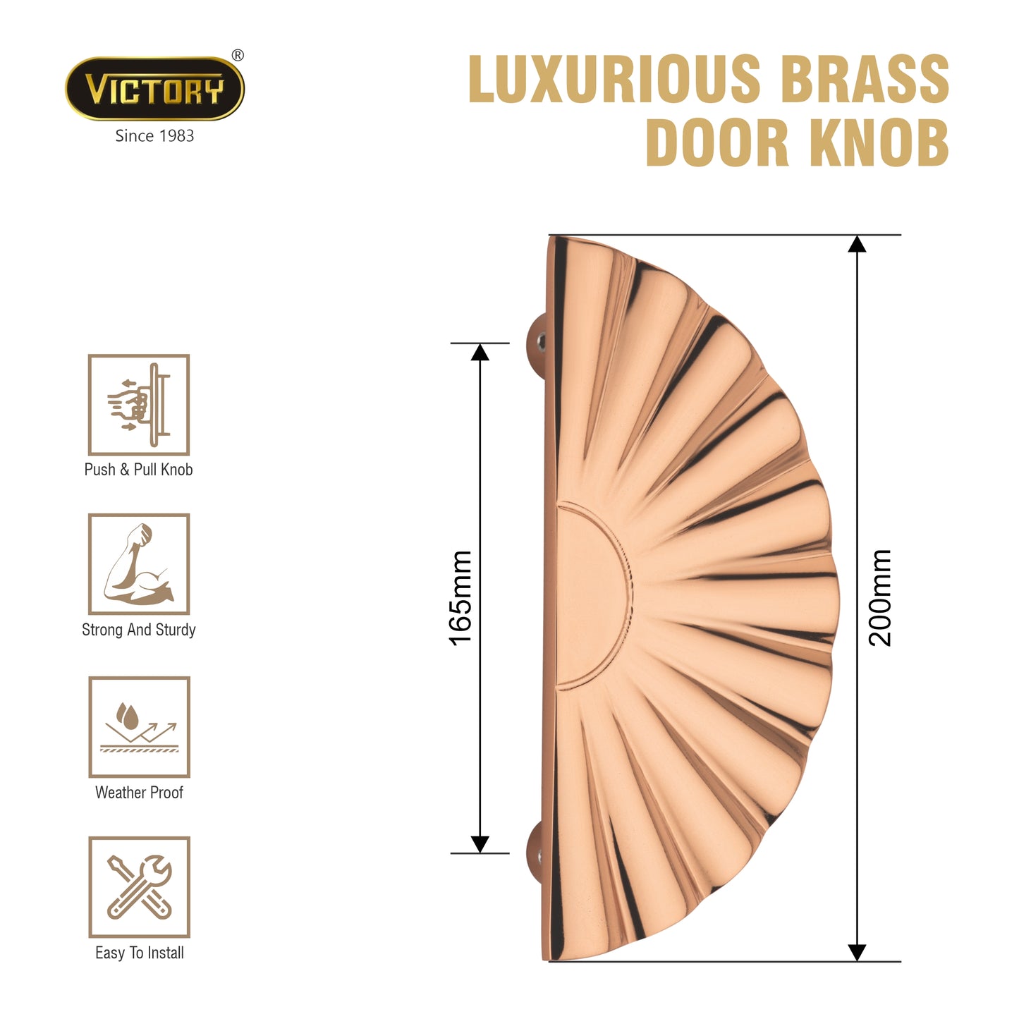 Brass Door Knob