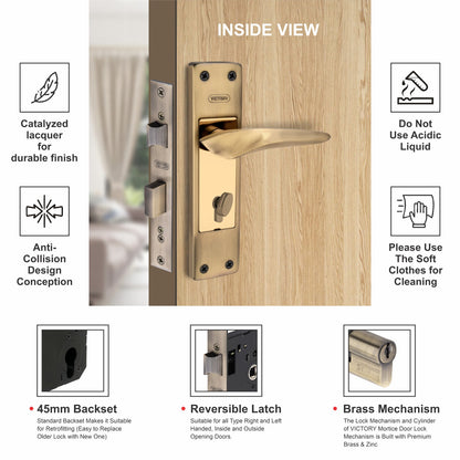 Victory Heavy Duty Mortise Lockset 8"
