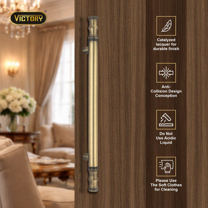 Designer Pull Handle | 300mm Length | Antique Brass Finish